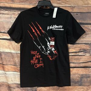 A Nightmare on Elm Street Freddy Krueger Small T-Shirt Horror Movie Tee